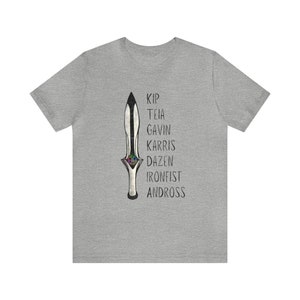 Lightbringer Book Series T-shirt: Black Prism, Brent Weeks Fans Athletic Heather