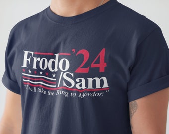 Camiseta Frodo Sam 2024: Camiseta de Elección de El Señor de los Anillos