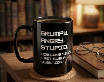 Project Hail Mary Grumpy Coffee Mug – Rocky Fan Book Lover Gift