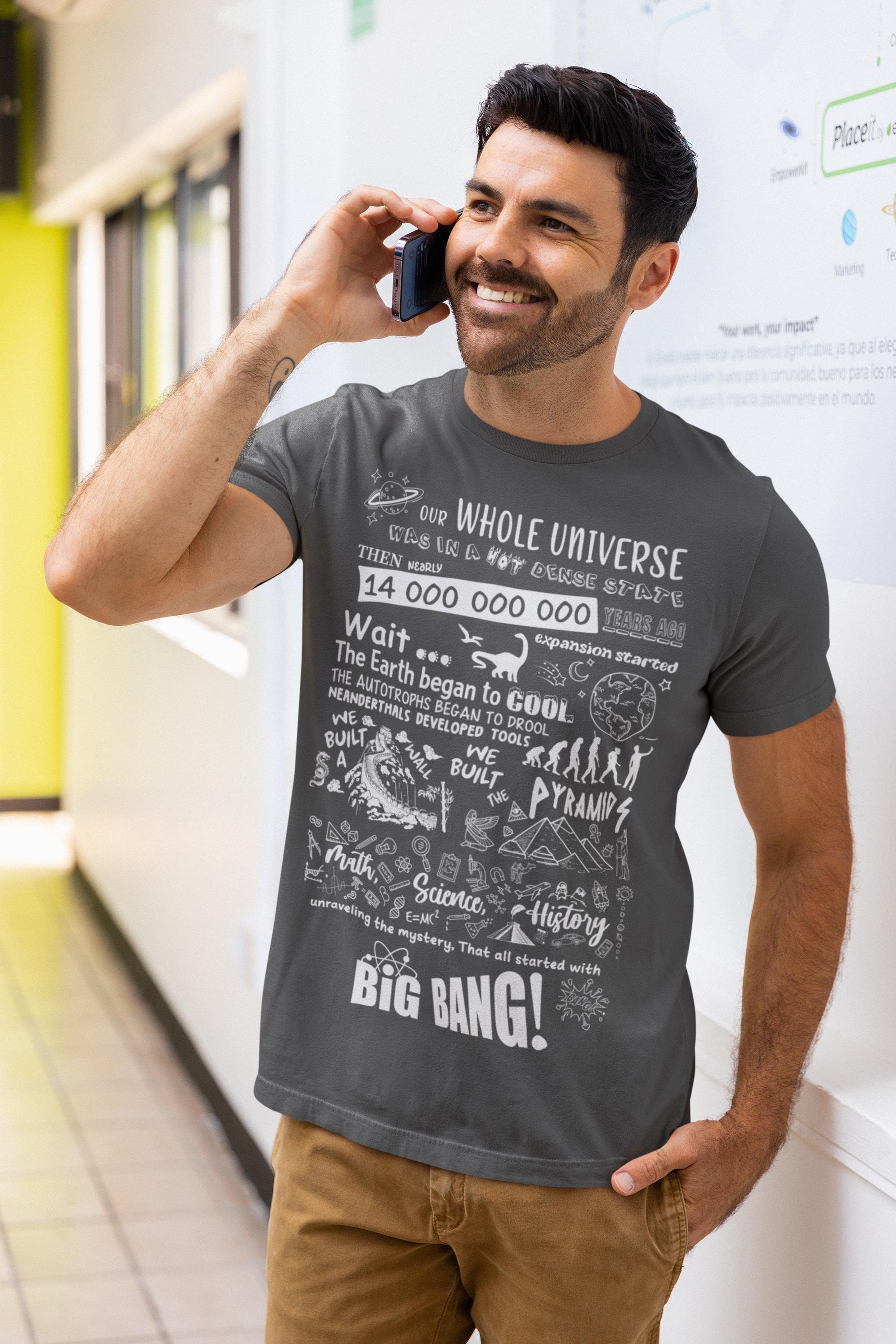 Big Bang Theory Theme Song T-shirt: Nerdy Universe Tee - Etsy