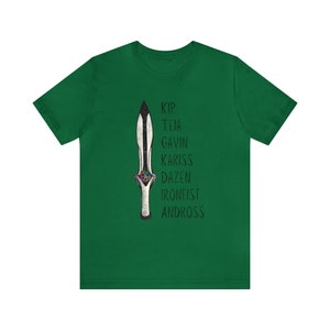 Lightbringer Book Series T-shirt: Black Prism, Brent Weeks Fans Kelly
