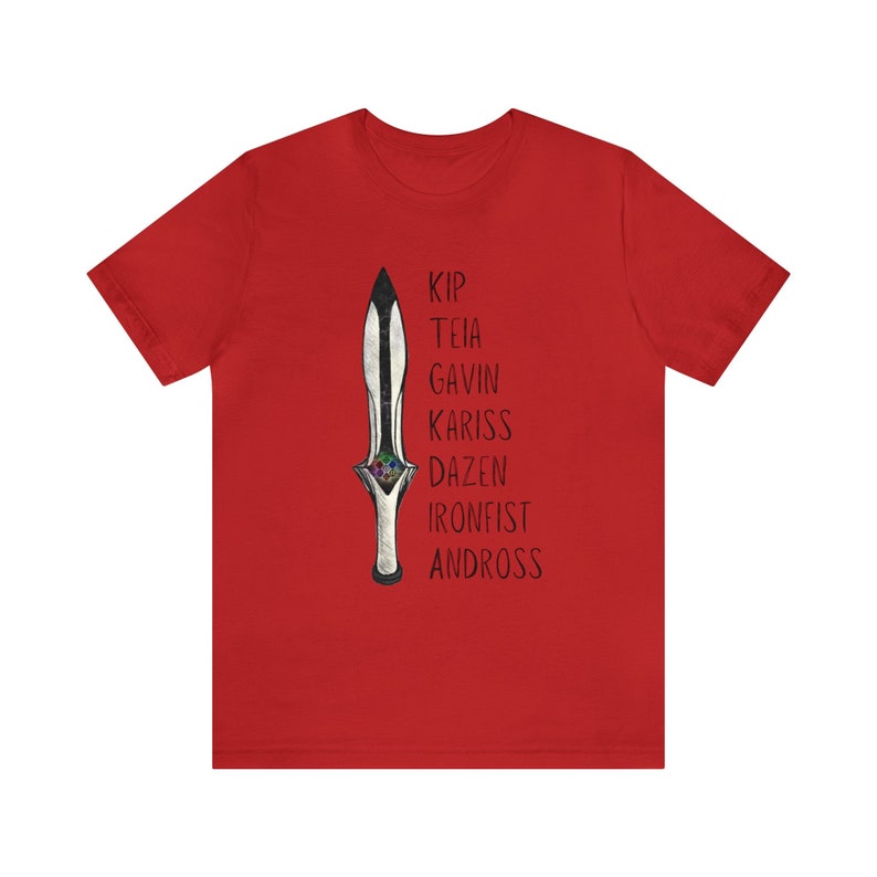 Lightbringer Book Series T-shirt: Black Prism, Brent Weeks Fans Red