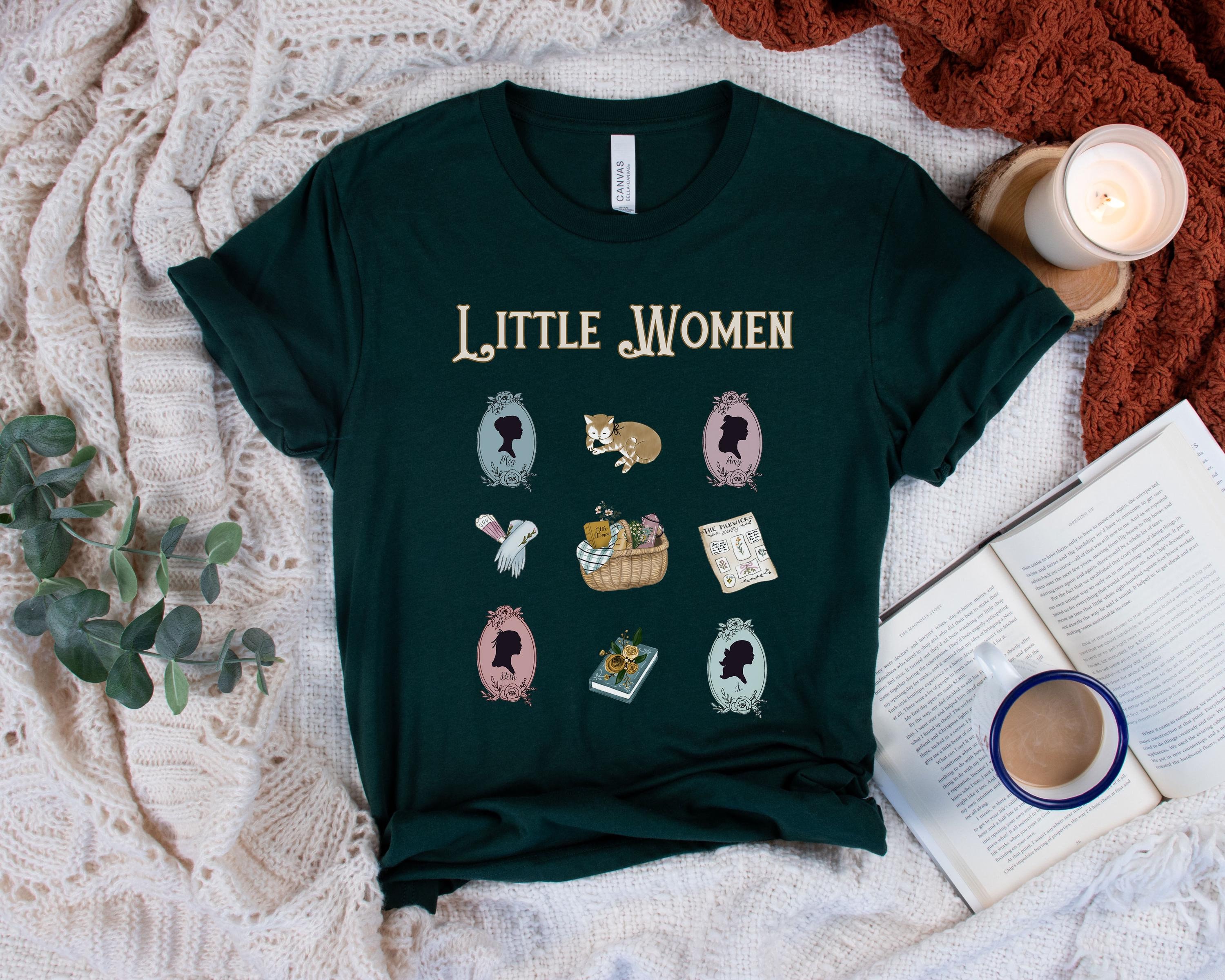 Little Women T-shirt: Vintage Book Lover Tee