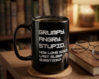 Project Hail Mary Grumpy Coffee Mug – Rocky Fan Book Lover Gift