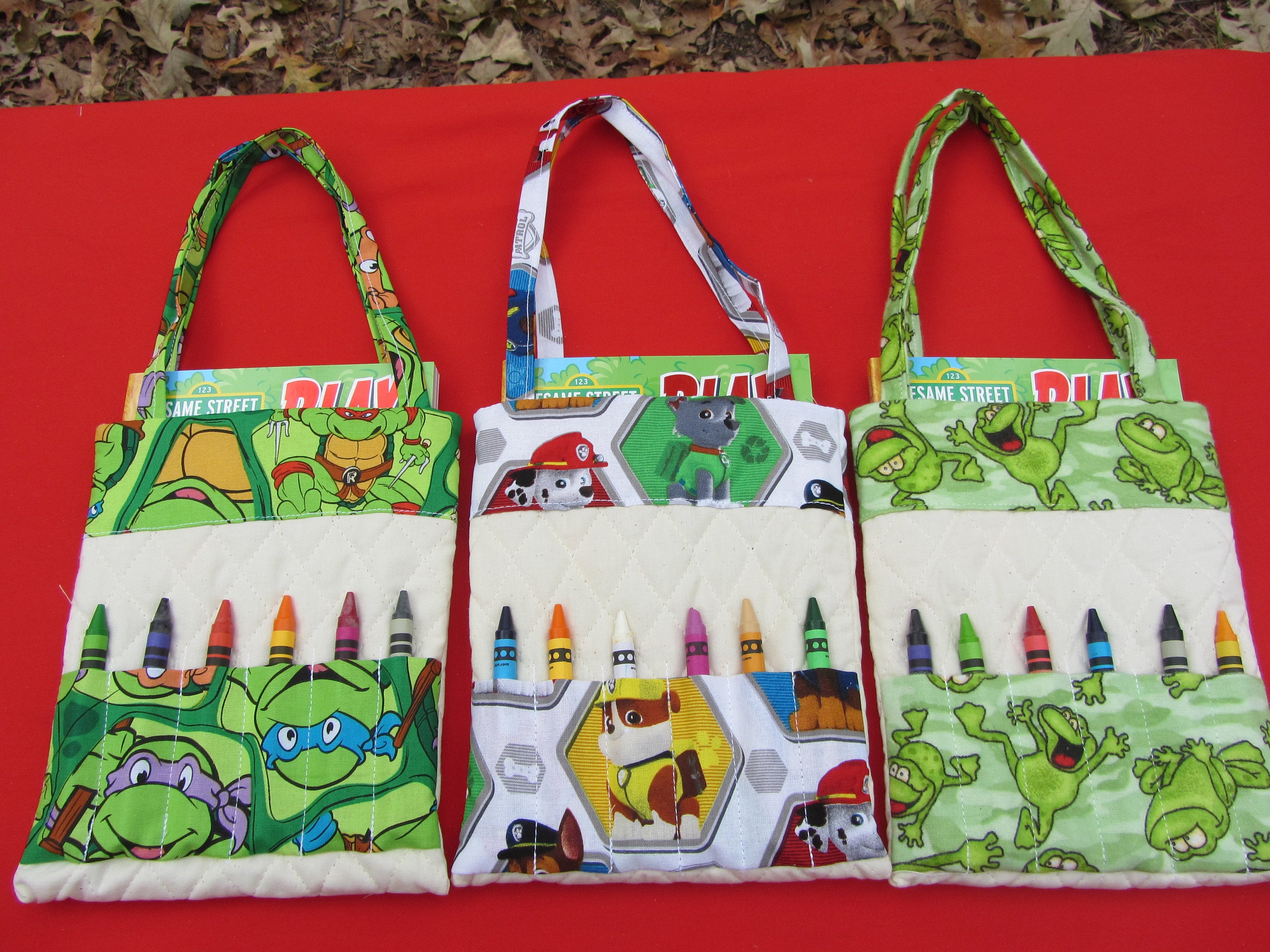 Crayon Bags - Etsy