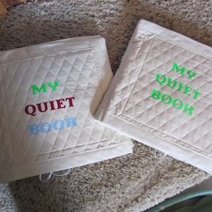 New style quiet book