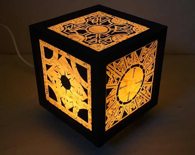 Puzzle Box Lamp