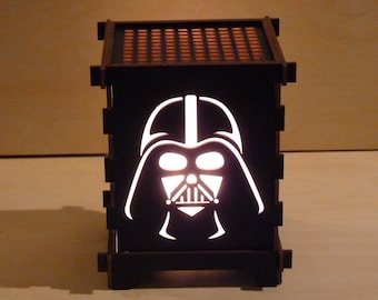 Dark Lord Shoji Lamp