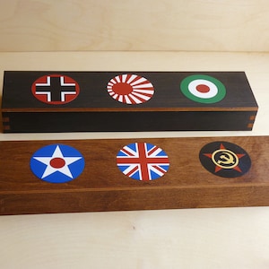 WWII Game Boxes for Tokens, Vehicles and Troops