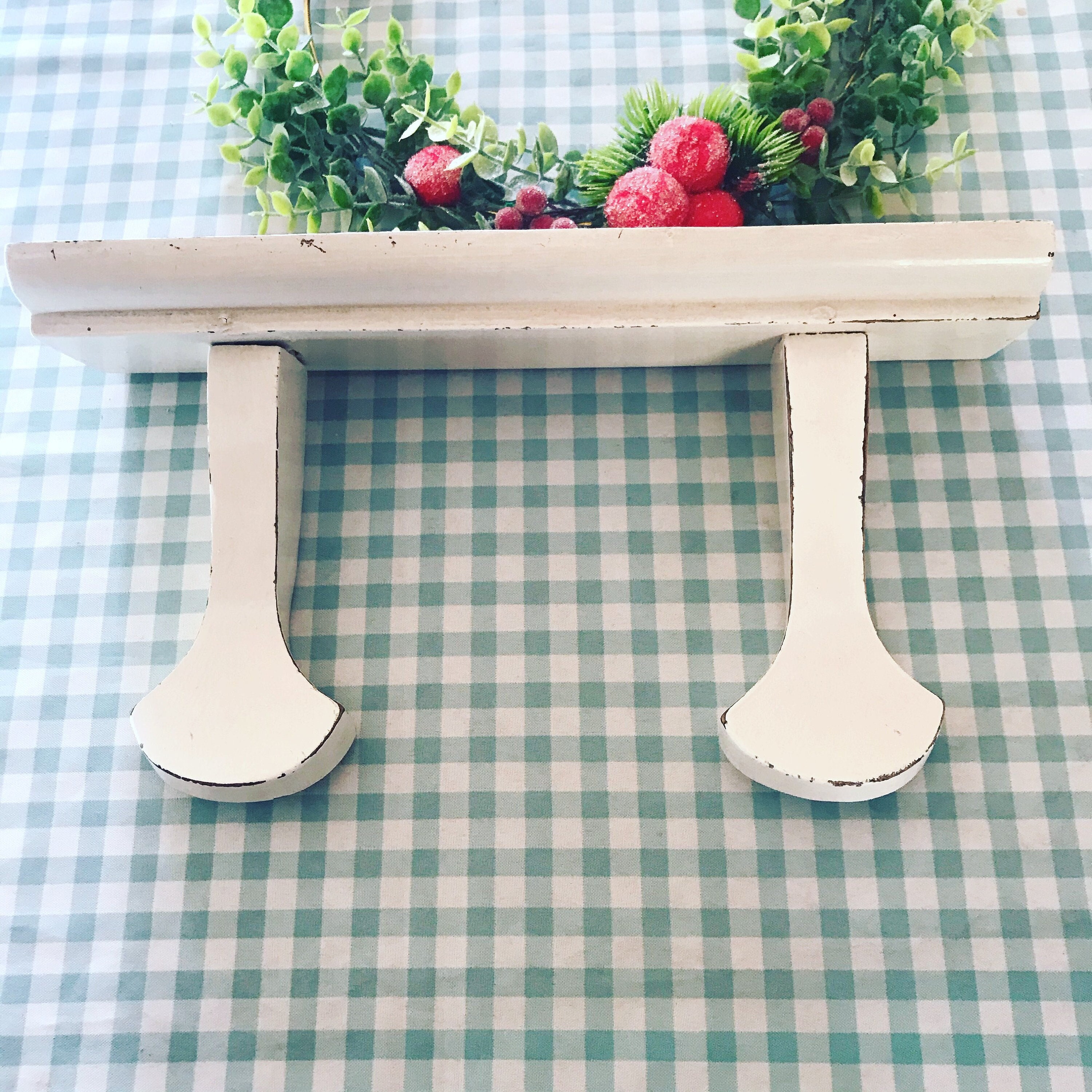 Double Patère en Bois Des Années 50