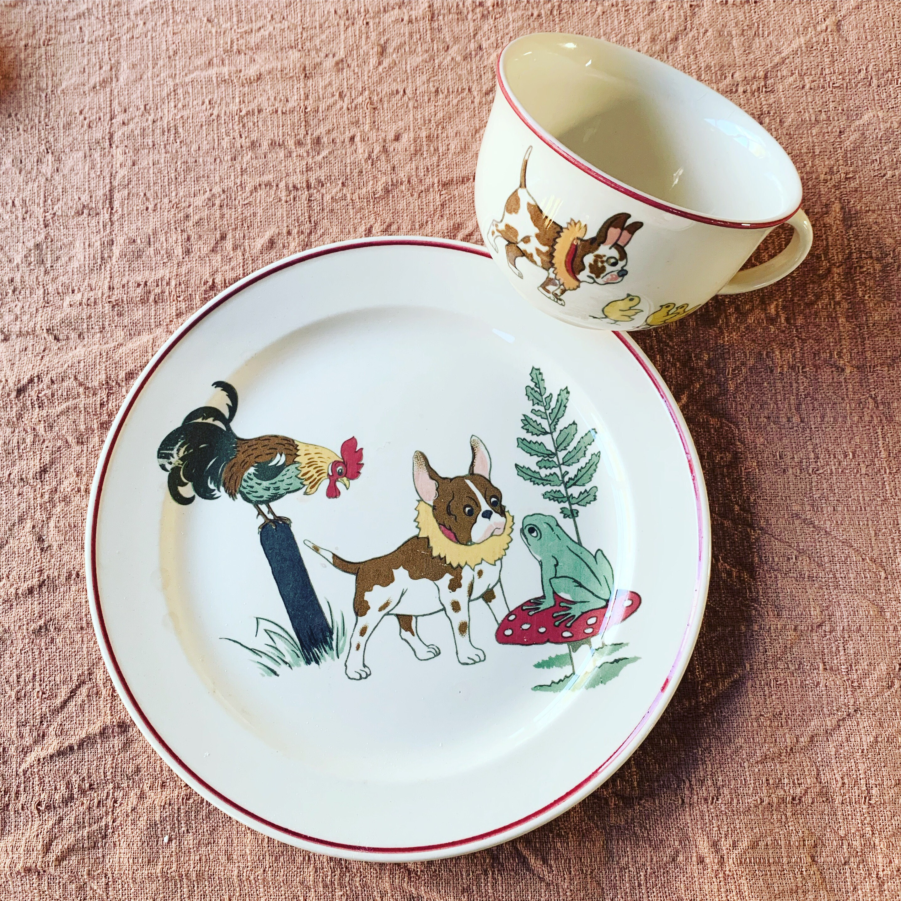 Set Assiette et Tasse V&b Pour en Enfant