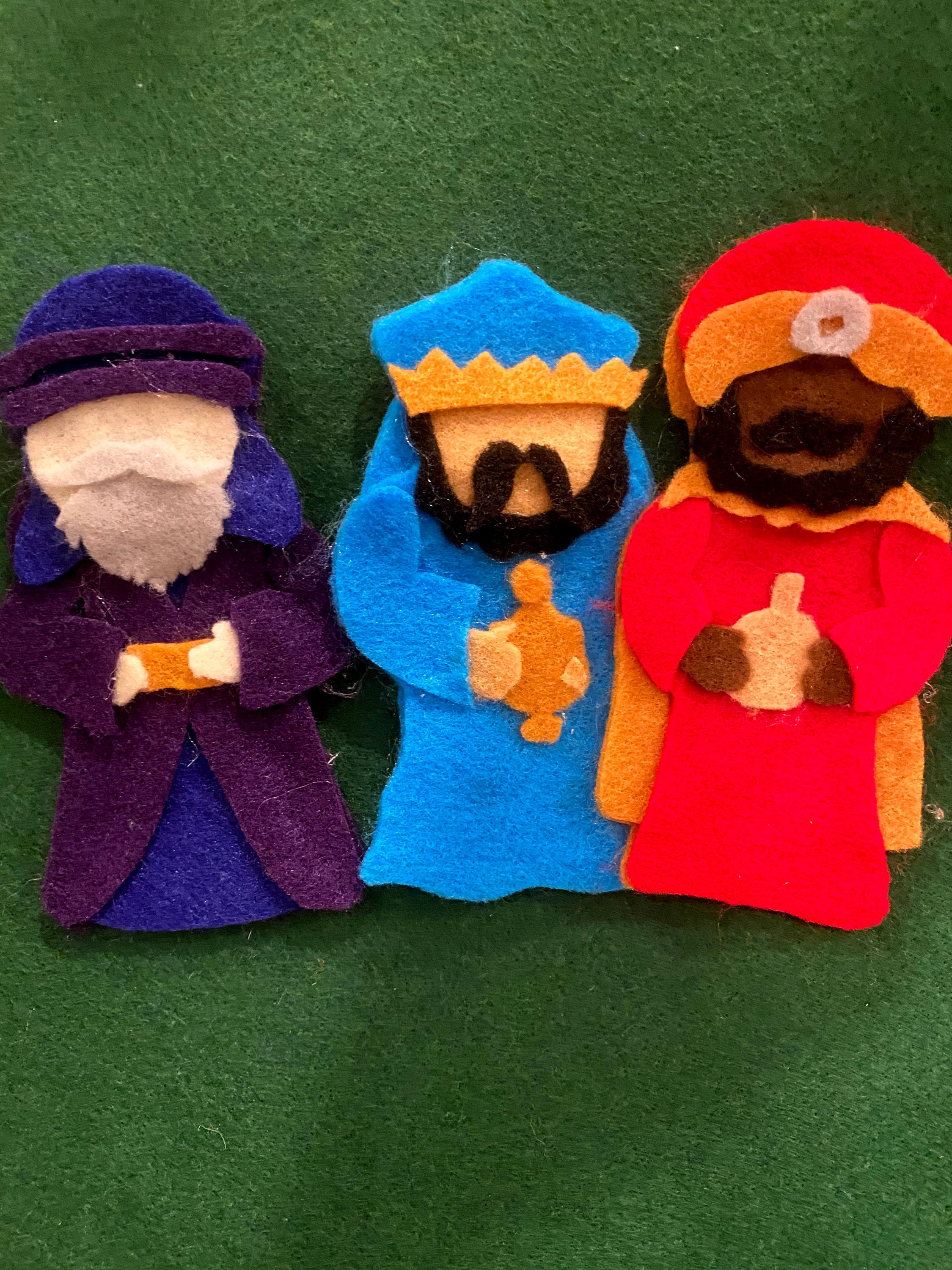 Felt Nativity Scene Etsy