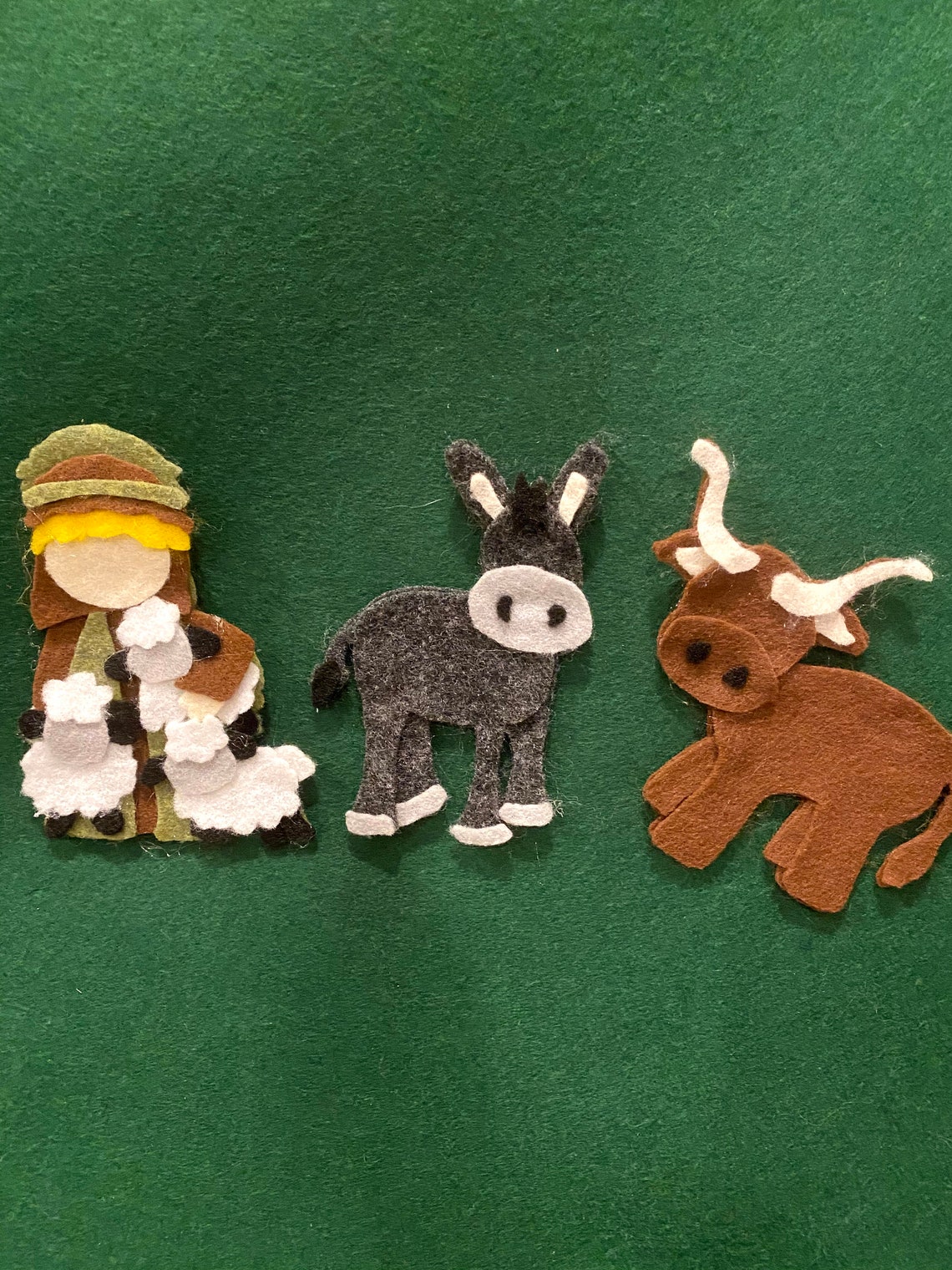 Felt Nativity Scene Etsy