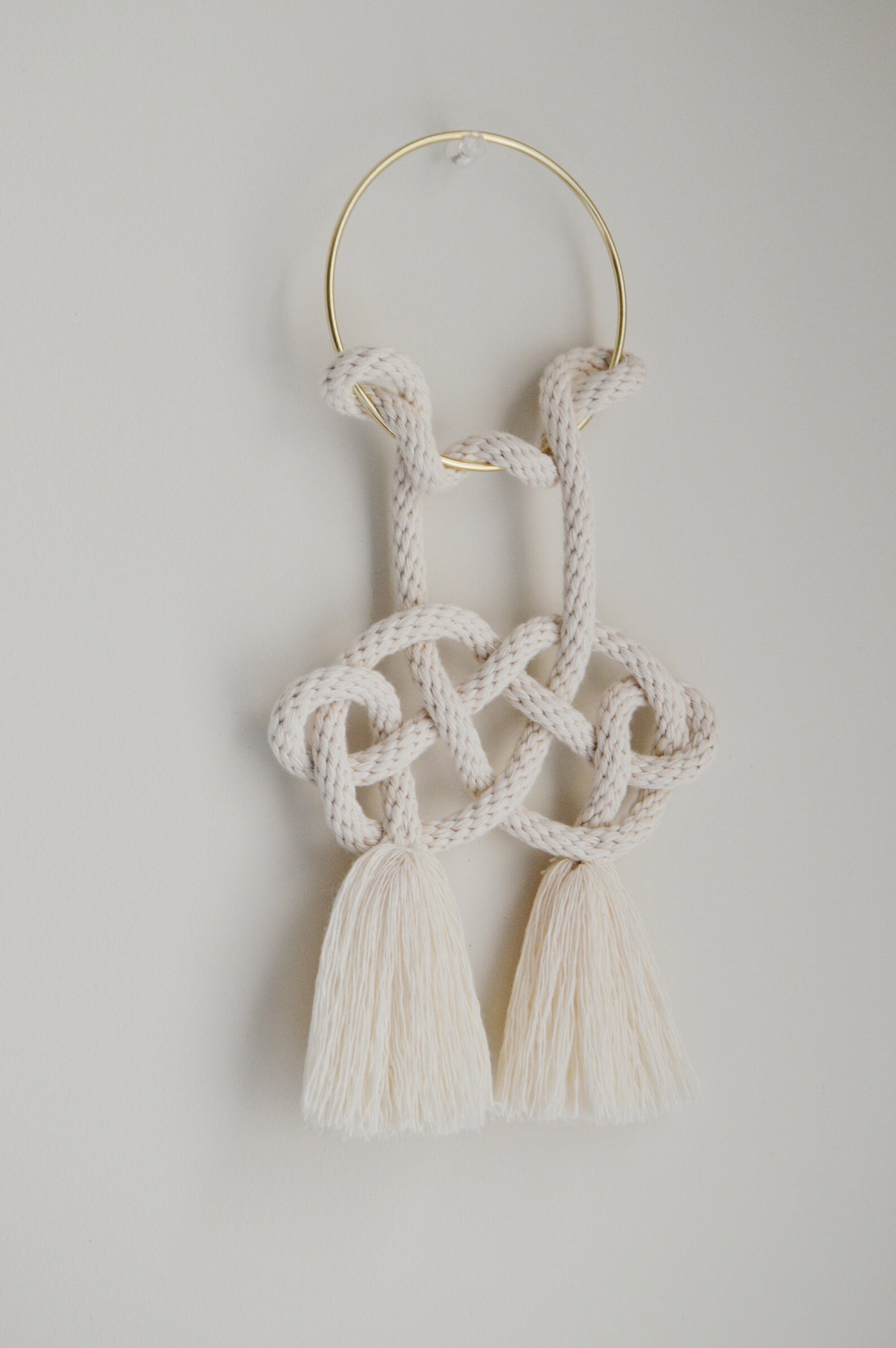 The Cloud Macrame Wall Hanging / Knot Wallhanging / Tassel Etsy