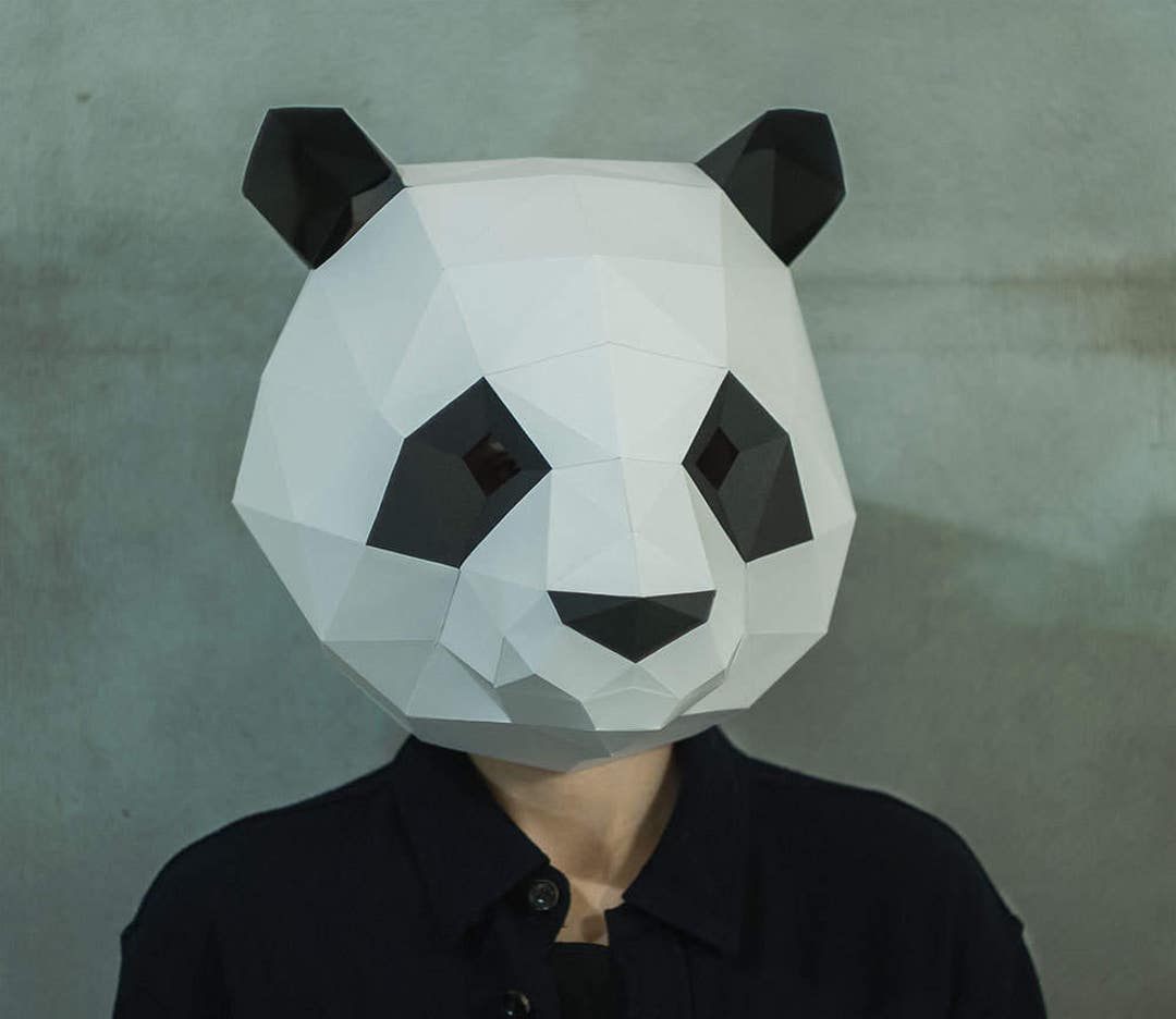 Minecraft Panda Face - Printable for Download