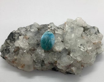 Colgante cabujón larimar