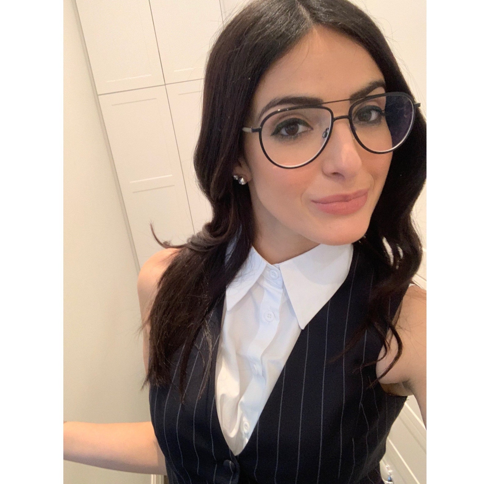 THE BOSS Our Classic White Fake Collar Look dickey Collar Etsy