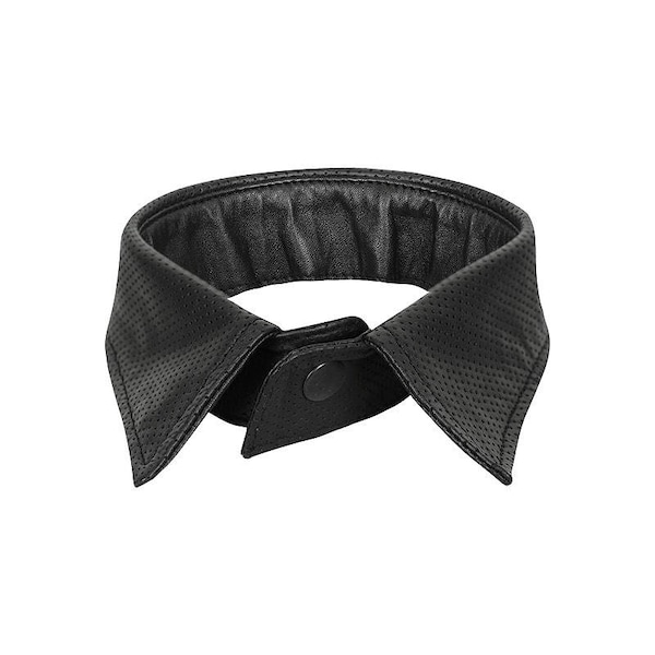 Leather Lush - our new genuine leather collar (fake collar / dickey collar)