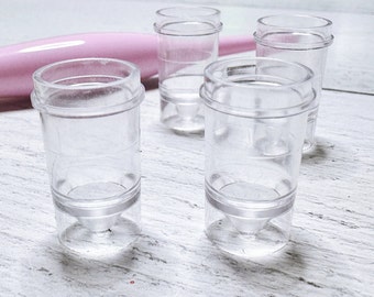 Dinky Dips - Inkwells for Calligraphy 2ml - No Cover (Set of 4)