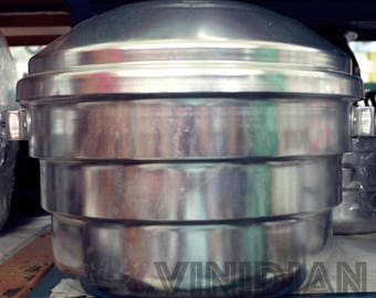 3 Plates Idli Maker or Idli Cooker or Idli Steamer from South India