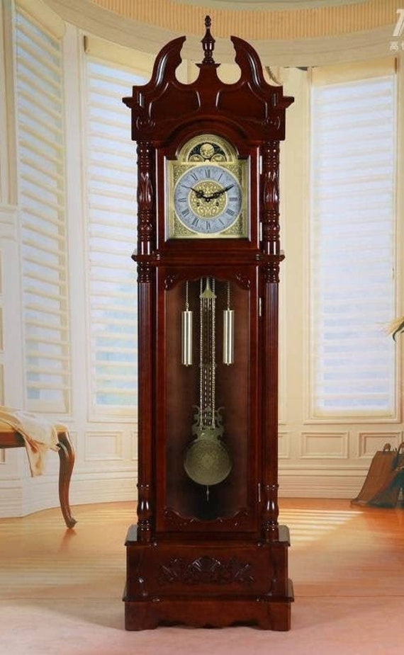 Antique Vintage Huge Grandfather Clock Lexington Clock in Etsy