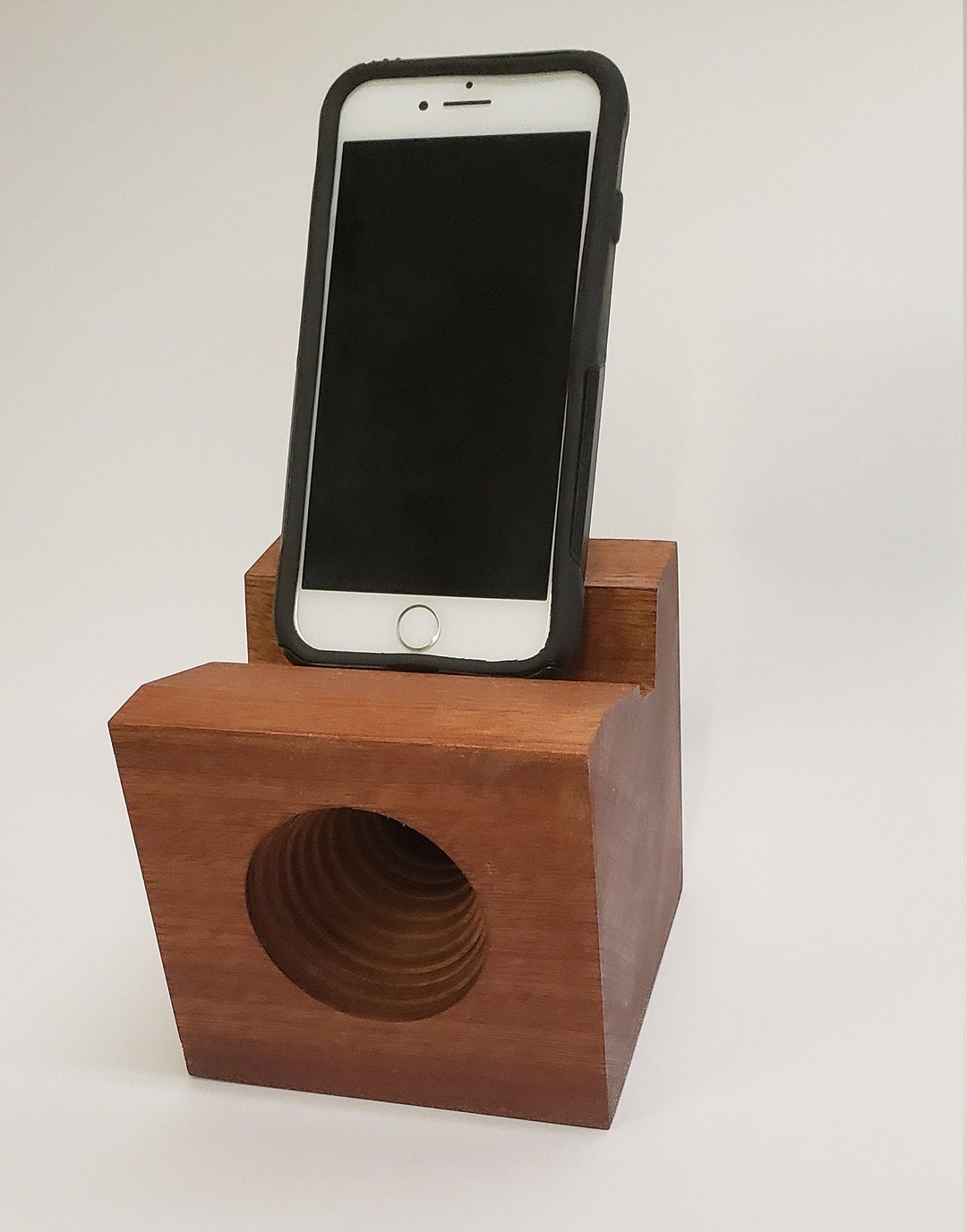 Handmade Wooden Phone Speaker: Acoustic Amplifier, Custom Fit