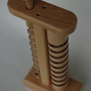 The Crank: A wooden toy with marbles hand crafted in Vermont. image 3