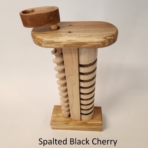 The Crank: A wooden toy with marbles hand crafted in Vermont. image 4