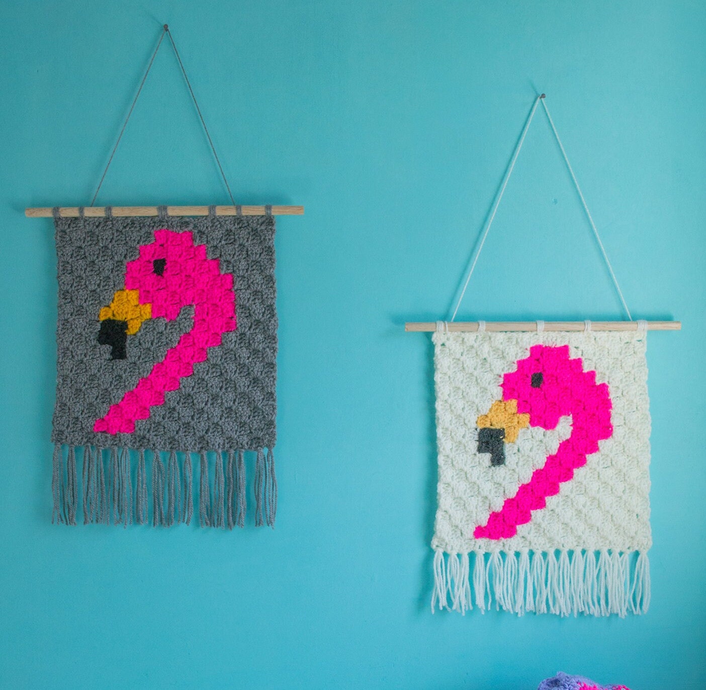 38 Flamingo Crochet Patterns to Add Tropical Charm to Your Handmade Collection 21 Crochet Flamingo Pattern / Corner to Corner Crochet /