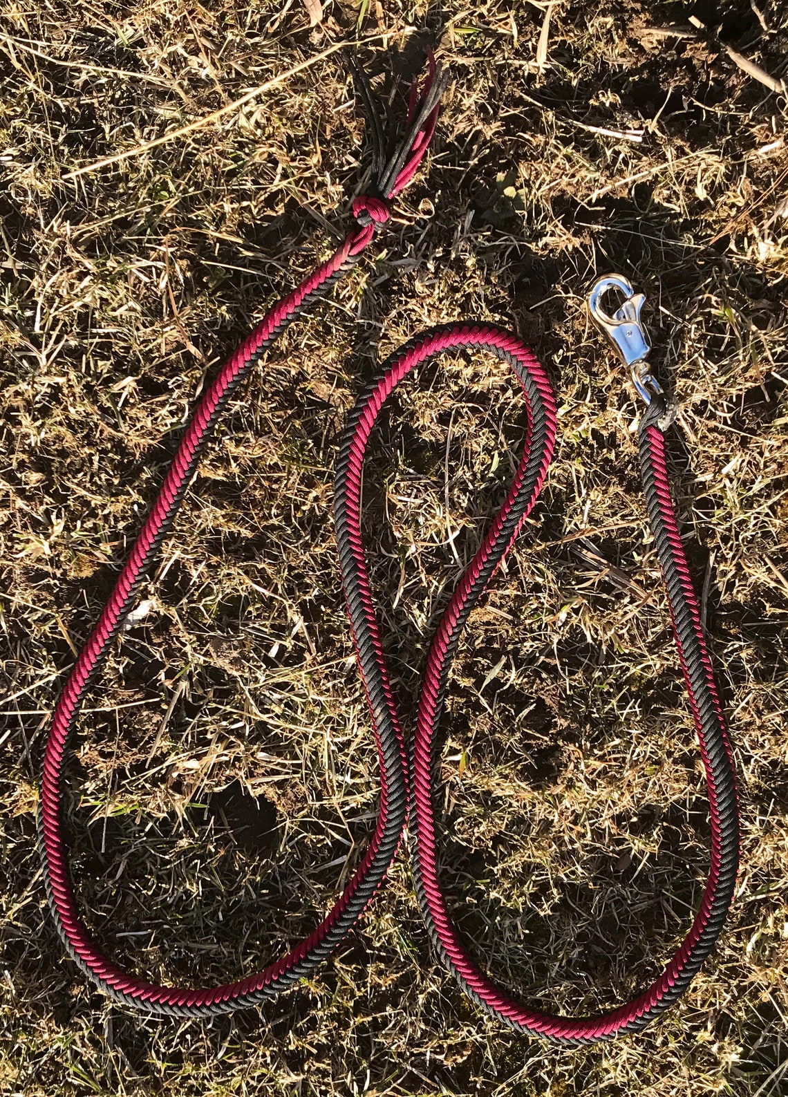 Horse Lead Rope W/easy Open Bull Snap Etsy