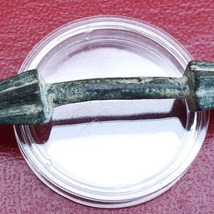 Authentic and rare antique medieval cloak brooch pin - 13th century - historical gift