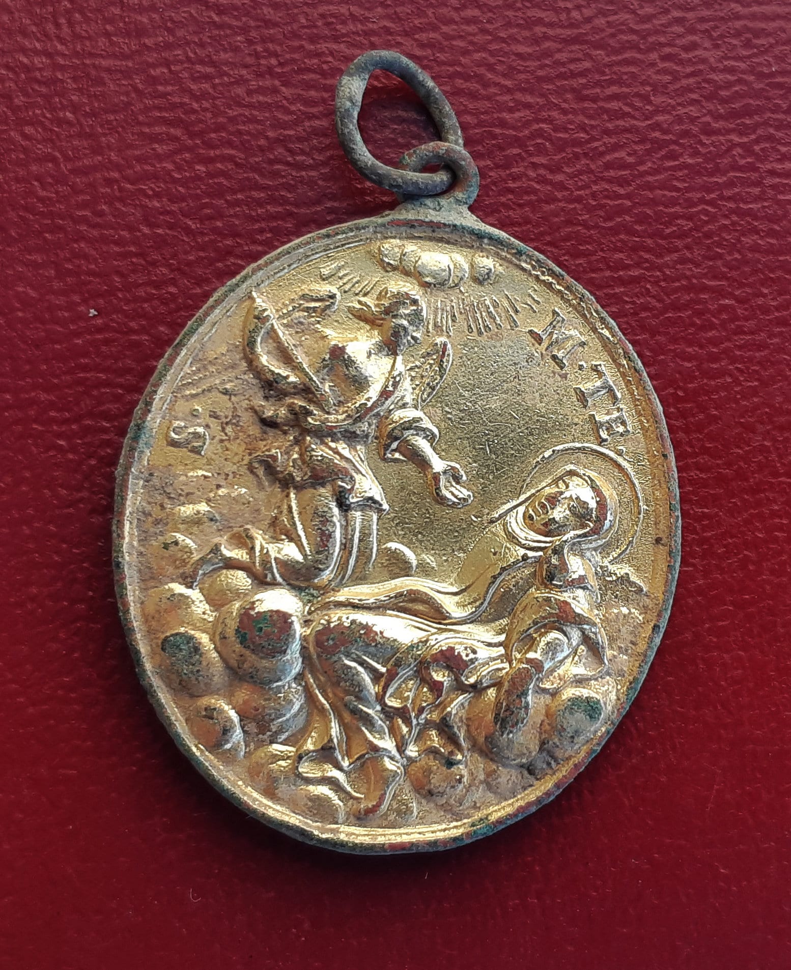 Spain Rare Authentic Beautiful Goldplated Bronze Medal of Etsy UK
