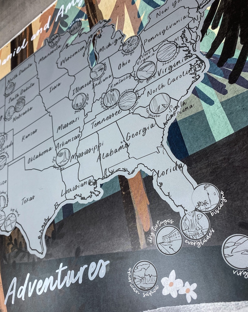 US National Parks Scratch off Map - Il 794xN.4452989605 Rokt