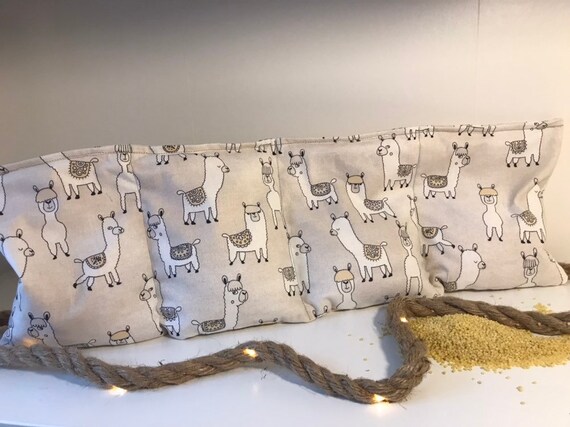 Organic Millet Heat Cold Pillow Etsy