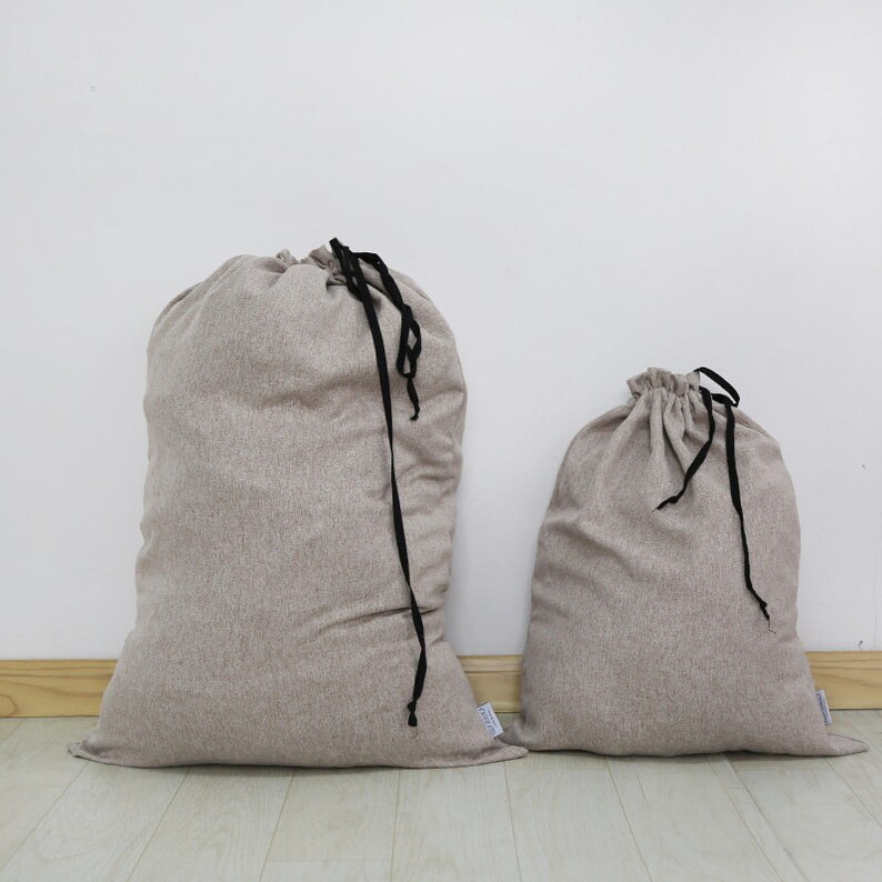 Linen Laundry Bag Waterproof Laundry Bag Linen Storage Bag Etsy UK