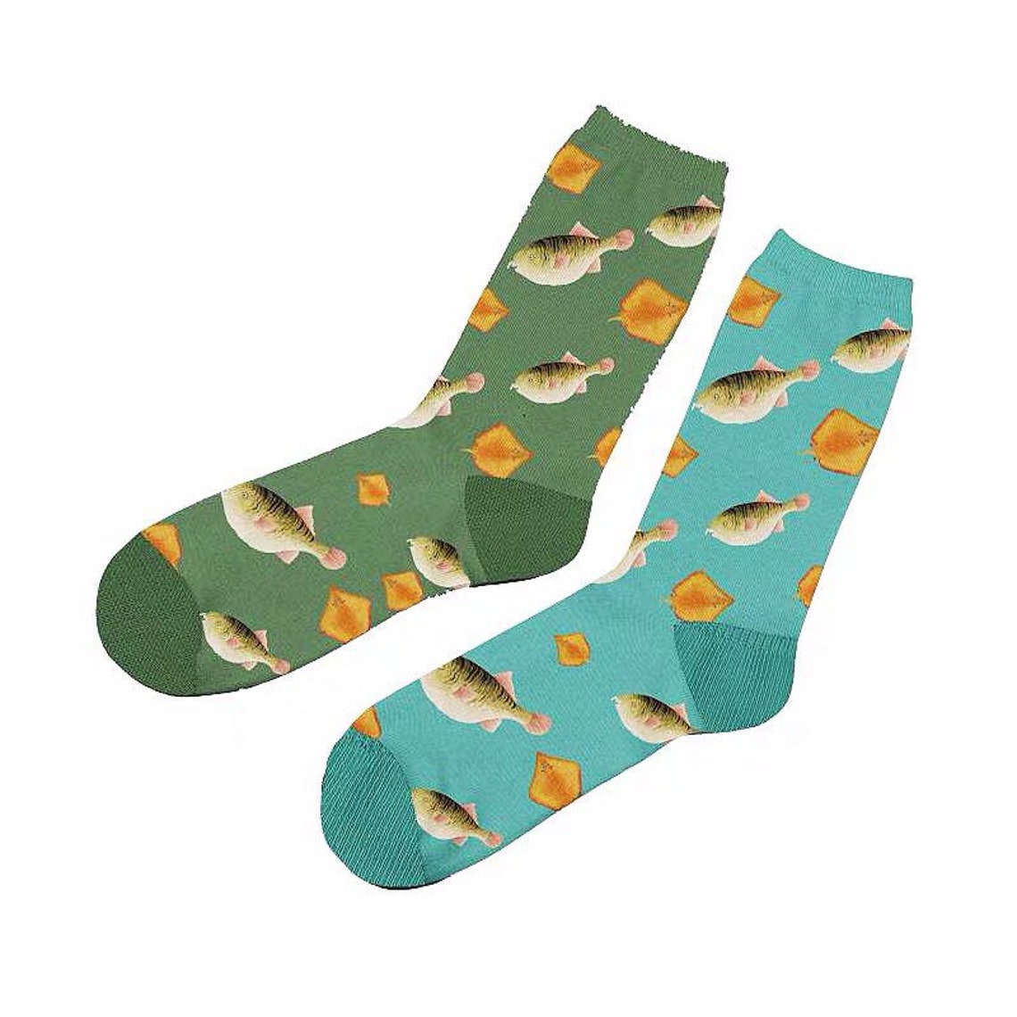 Cute Fish Socks Seainspired socks Parent child Socks Cool Etsy