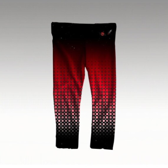 Baby/Toddler Leggings Space Pop Red Black White