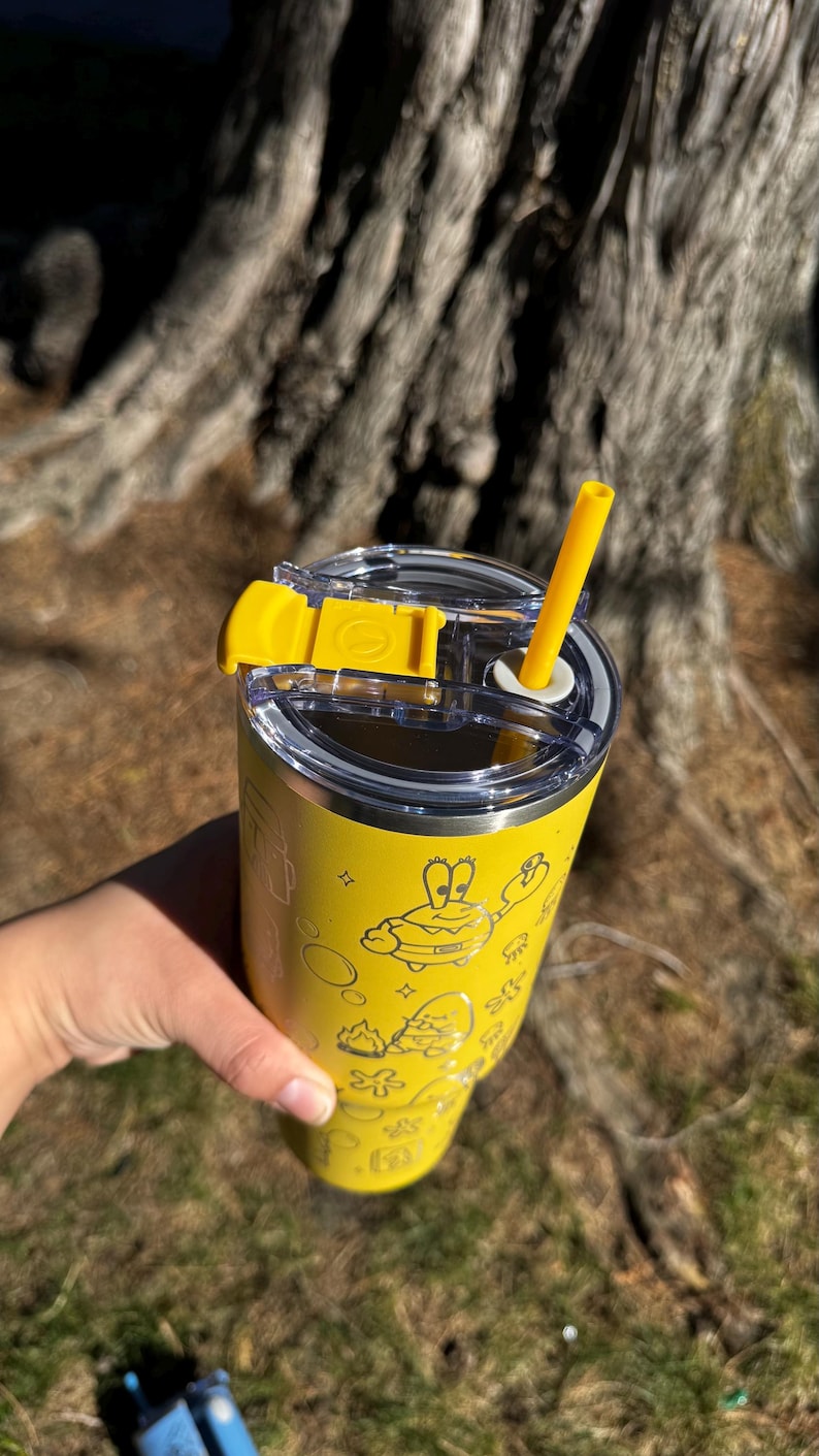 Sponge & Friends 40oz Stainless Steel Tumbler image 5