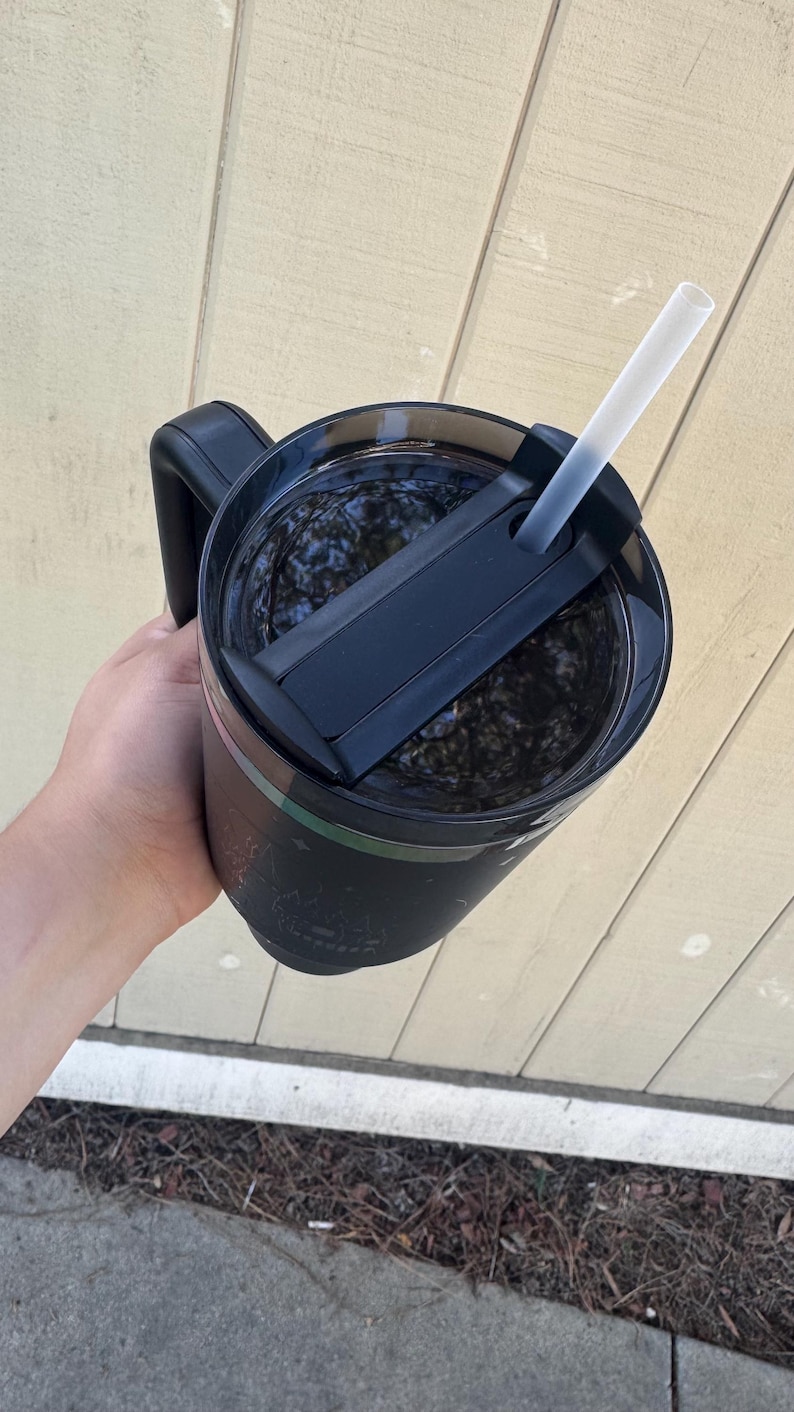 Vaso térmico de acero inoxidable de 40 oz con la frase "Hogwarts es mi hogar" imagen 4