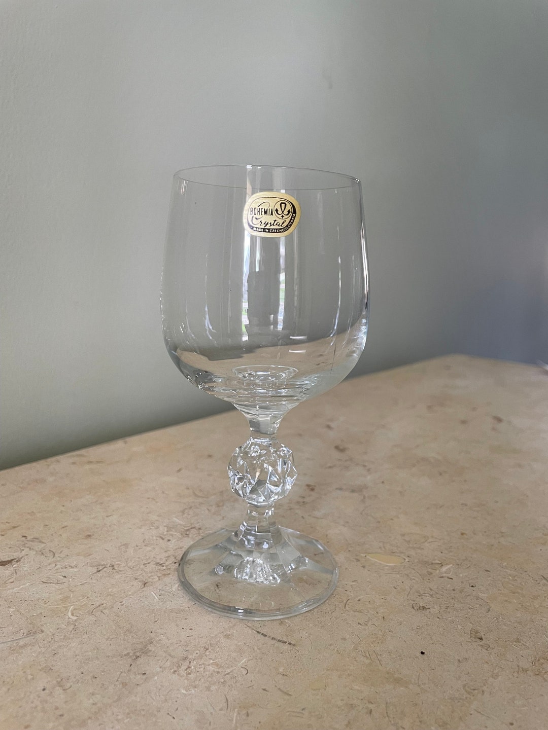 Set of 12 Bohemian Czech Clear Fine Lead Small Crystal Glasses Etsy