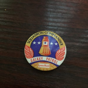 Squadron Commander Galaxy Patrol Badge Pin