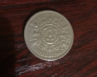 1951 Two Shillings Collectible Coin