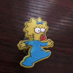 The Simpsons Maggie  Suction Stick On Toy
