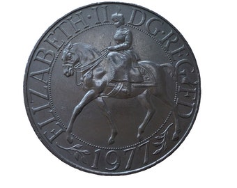 1977年 エリザベス2世 Dg Reg Fd ヴィンテージ ジュビリーコイン