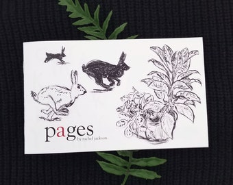 pages - sketchbook art zine