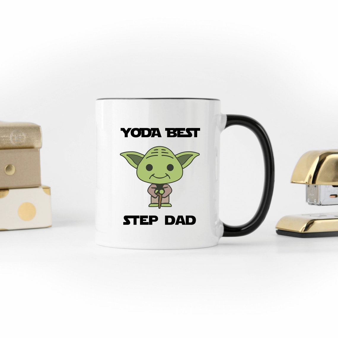 Father's day gifts star wars mug to stepdad yoda best | Etsy