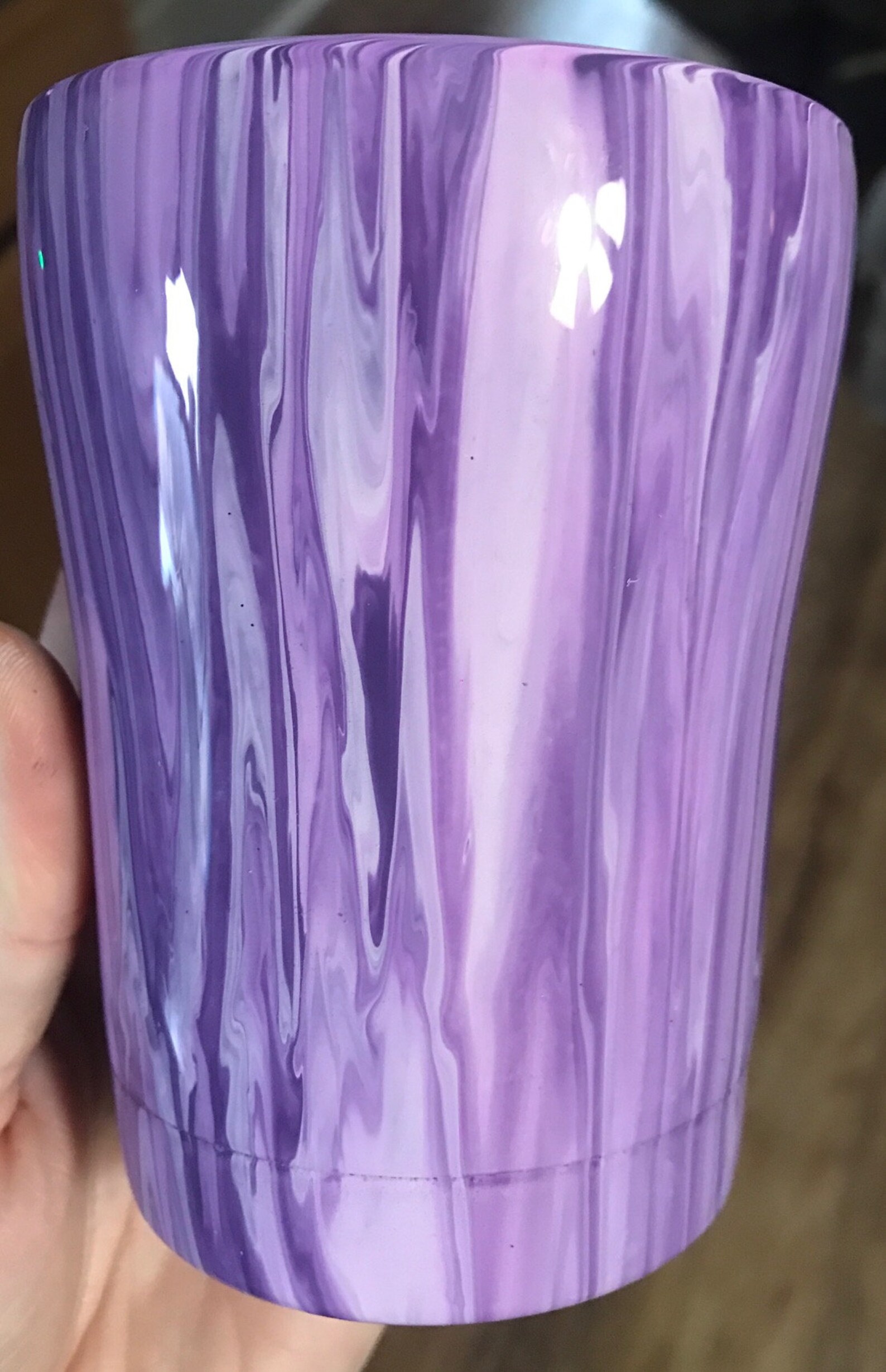 Acrylic Pour Tumbler/paint Pour Cup/paint Drip/monogram Paint Etsy