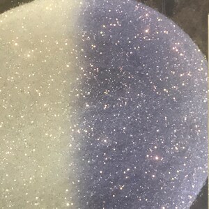 Brillo que cambia de color UV, Brillo activado por el sol, Brillo de poliéster, Cambio de color, Mezcla fina, Revelación de género, Brillo UV, Blanco a azul