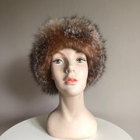 Fox fur headband