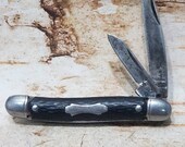 Vintage USA Colonial Jack Black 2 Blade Pocket Knife